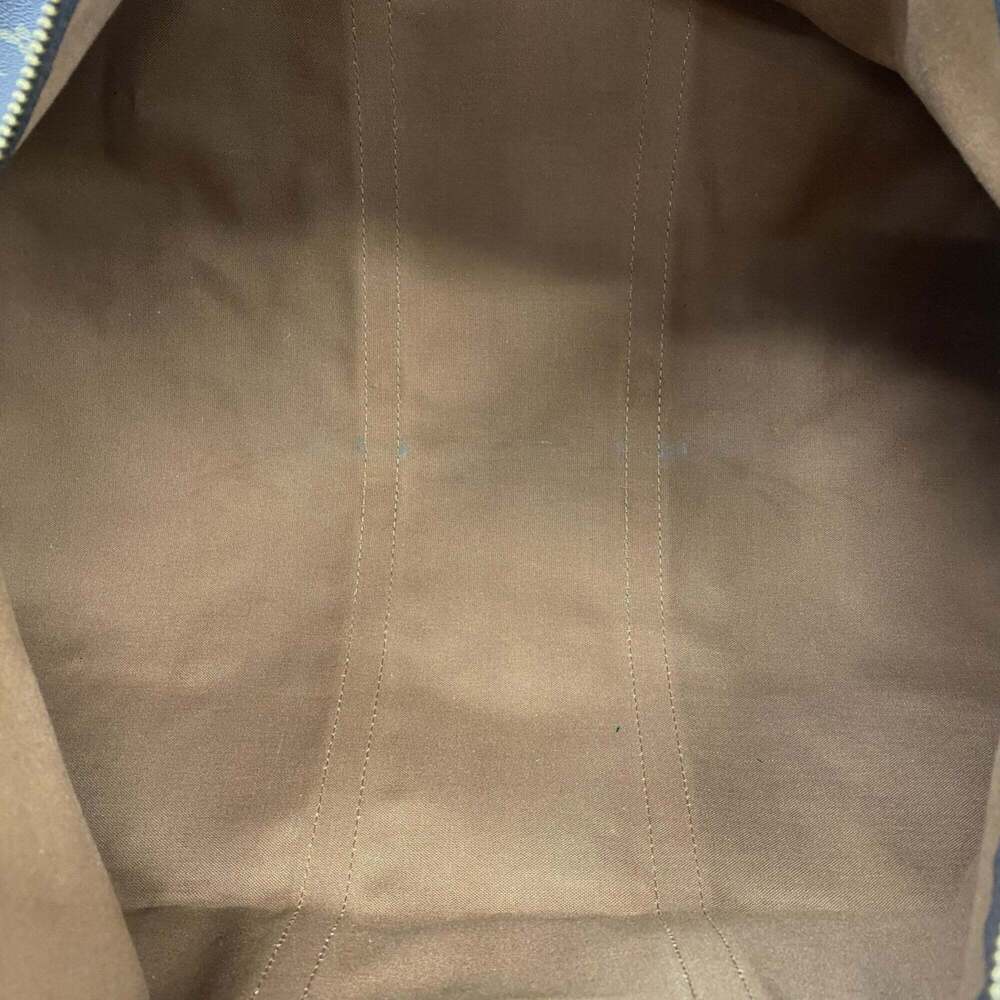 LOUIS VUITTON Brown Monogram Keepall 55 Boston Bag - Picture 4 of 11
